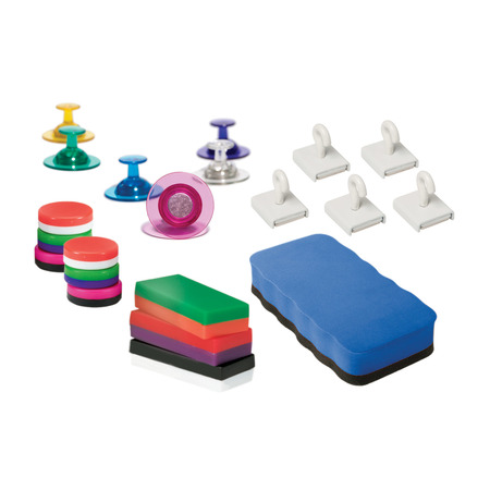 DOWLING MAGNETS Magnetic Whiteboard Accessories Bundle 735501